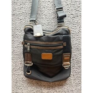 Tumi Alpha Bravo Annapolis Ballistic Nylon Crossbody Messenger Bag Black